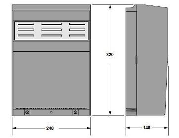 S4340 - Boitier Came pour cartes �lect en 230V avec transfo - S4