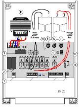 ZA4 - Carte �lect CAME pour motor�ducteurs battants en 230V -ZA4