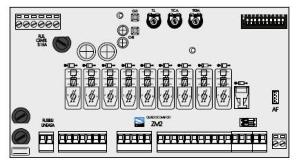 ZM2 - Carte �lect CAME pour motor�ducteurs battants en 230V -ZM2
