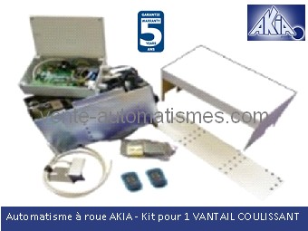 Menor 24 - Portail coulissant - AKIA Automatisme � roue